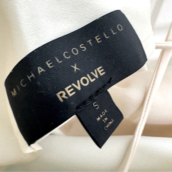 Michael Costello REVOLVE Porter Midi Dress in Mint Ombre Size S - Picture 10 of 11